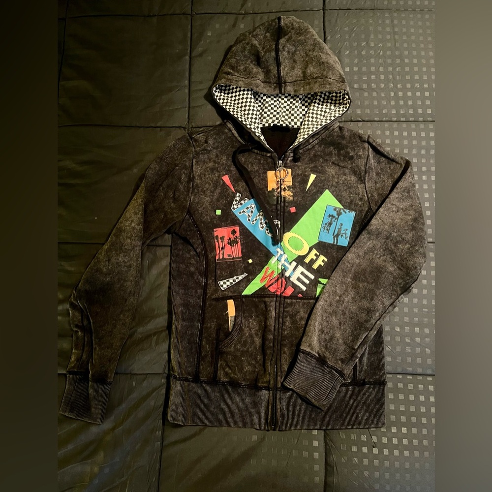 Vintage womens M Vans Zip Up Sweatshirt